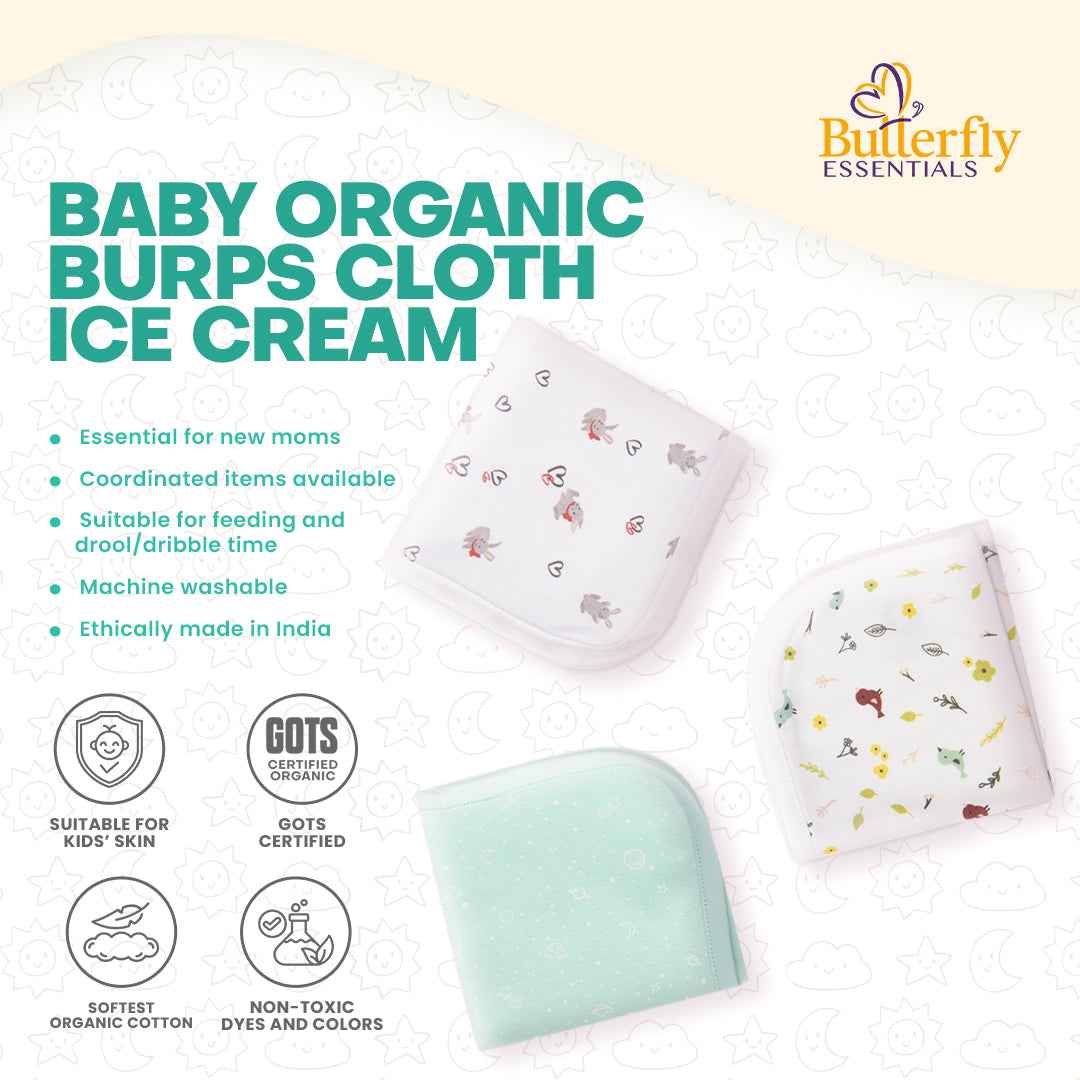 Baby Organic Burp Clothes